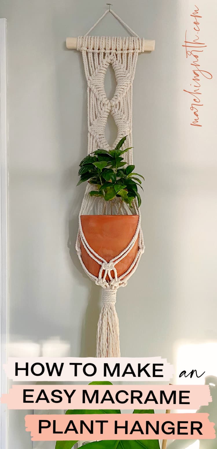 Diamond Macrame Wall Hanging Plant Hanger