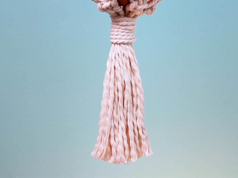 unravel the fringe if you want at the bottom