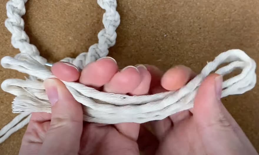 foldingthecordforatassel Marching North