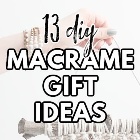 featured image for 13 macrame gift ideas post.