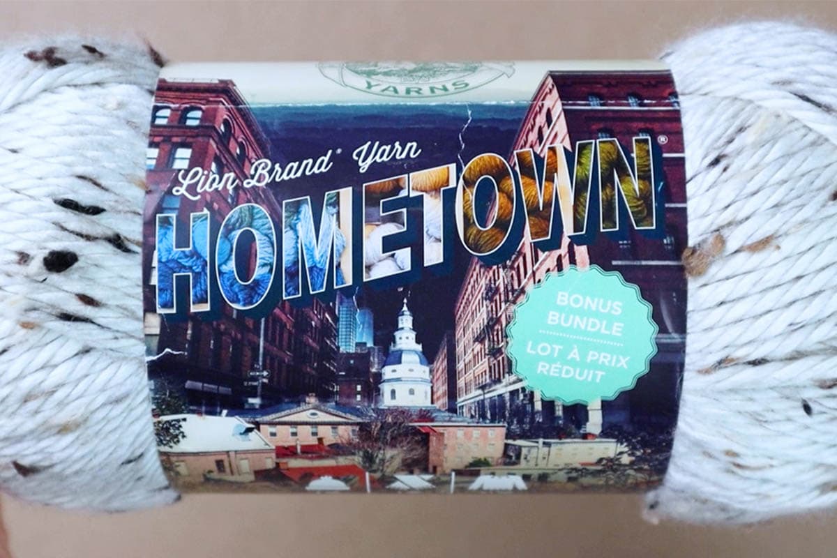 Lion Brand Hometown chunky yarn