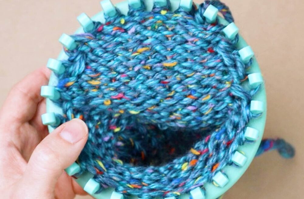 Loom Knit a New Grip  Loom crochet, Round loom knitting, Loom knitting  tutorial