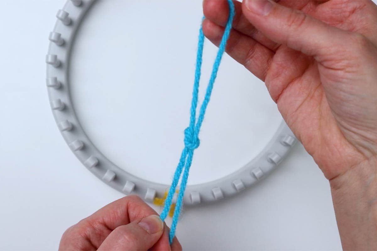 How to Loom Knit a Baby Hat (in 2 Sizes!) Marching North