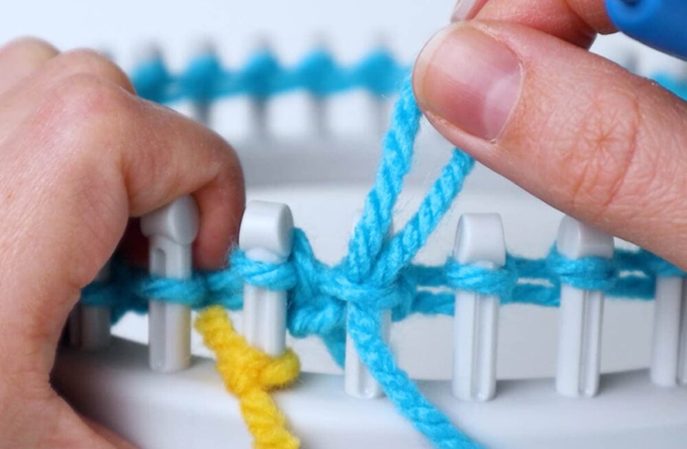 grab the loop with your fingers