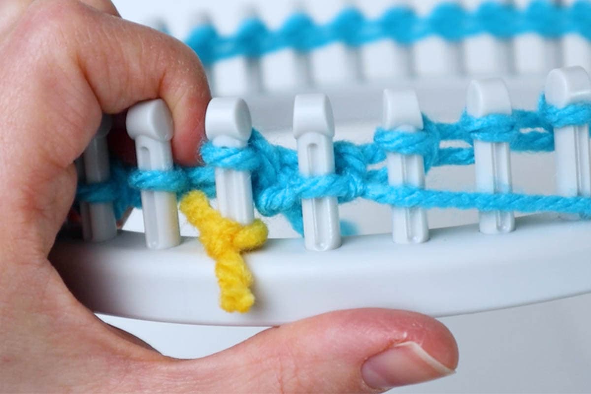 How to Loom Knit a Baby Hat (in 2 Sizes!) Marching North