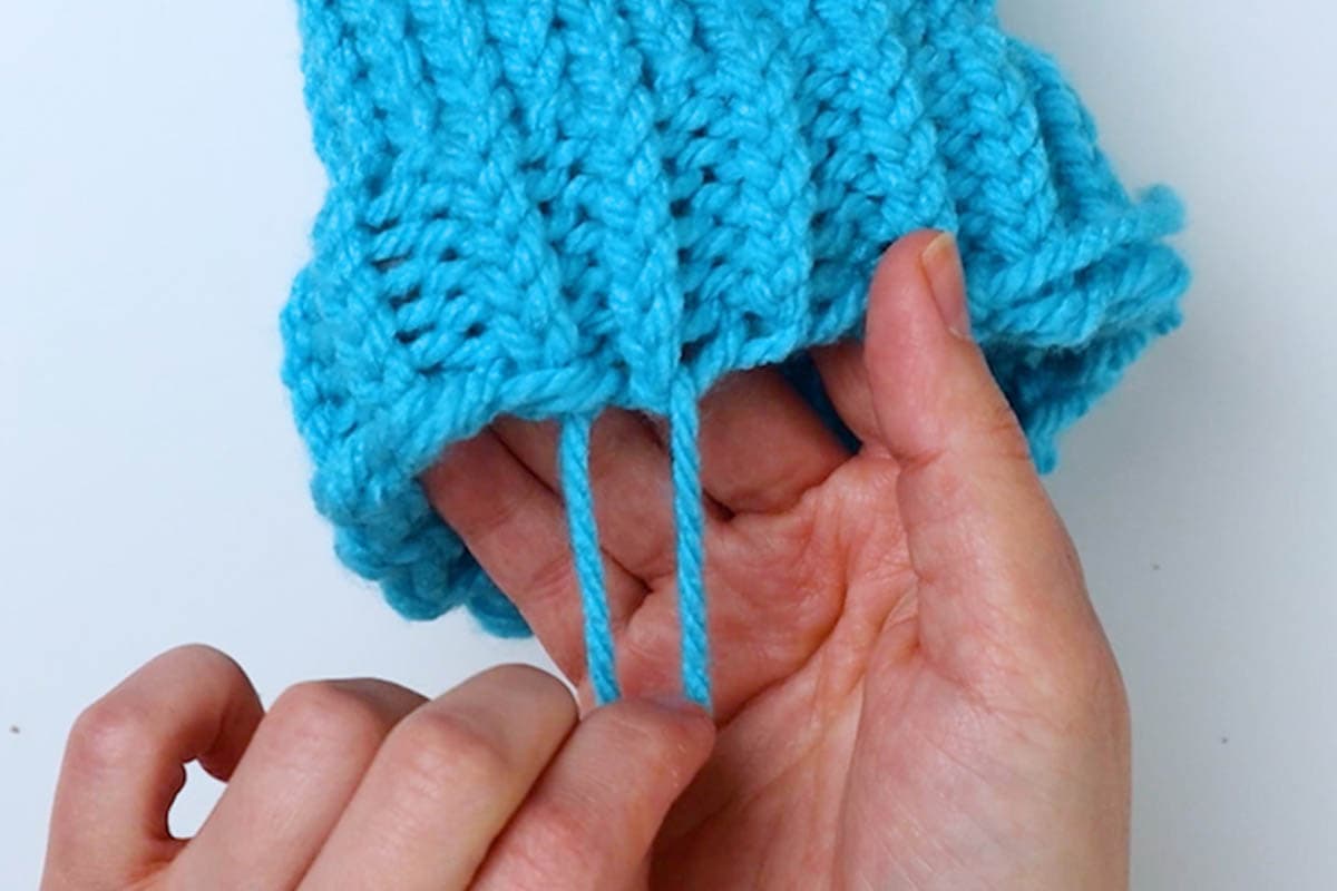 How to Loom Knit a Baby Hat (in 2 Sizes!) Marching North