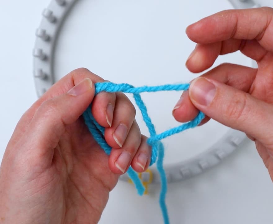 How to Loom Knit a Baby Hat (in 2 Sizes!) Marching North