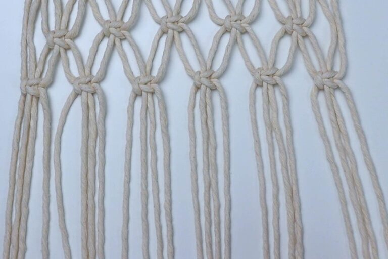 How to Make an Easy DIY Macrame Fruit Hammock Marching North