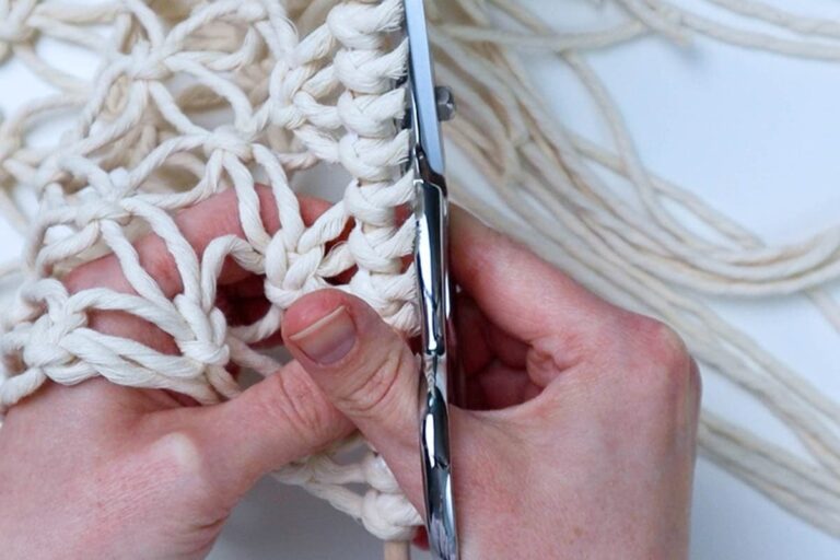 How to Make an Easy DIY Macrame Fruit Hammock Marching North