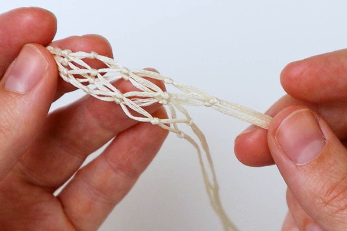 How to Make an Interchangeable Macrame Crystal Necklace