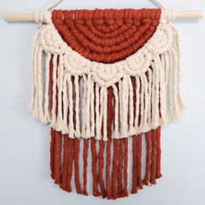 featured image for flower macrame wall hanging