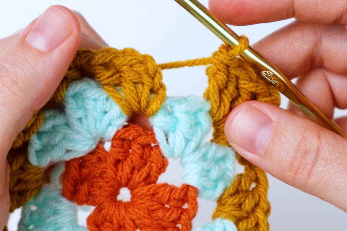 attach to the top of chain three with a single crochet