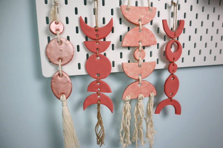 Boho DIY Clay Wall Hanging (4 Different Designs to Try!) | Marching North