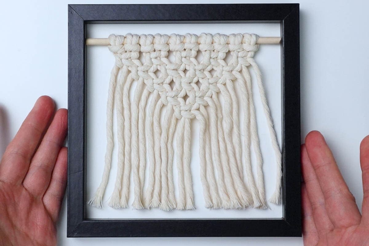 Dollar Tree DIY Mini Macrame Wall Hangings! Marching North