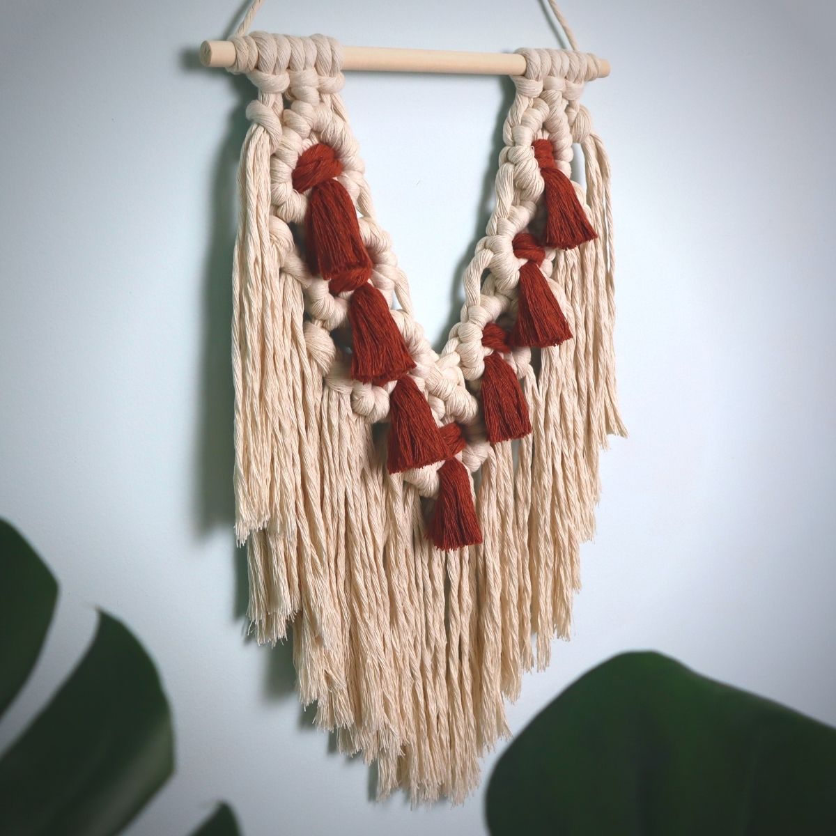 Macrame Wall Hanging / Hand Knotted In Our Studio