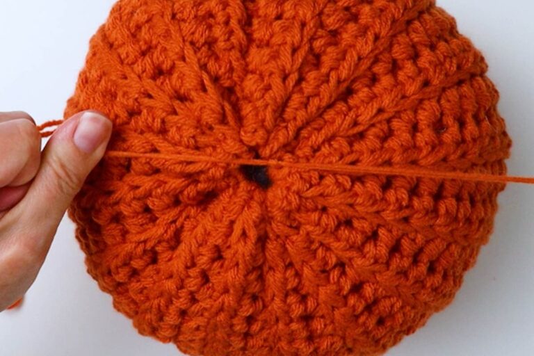 Cutest Crochet Pumpkin Free Pattern (Tutorial + Video!) | Marching North