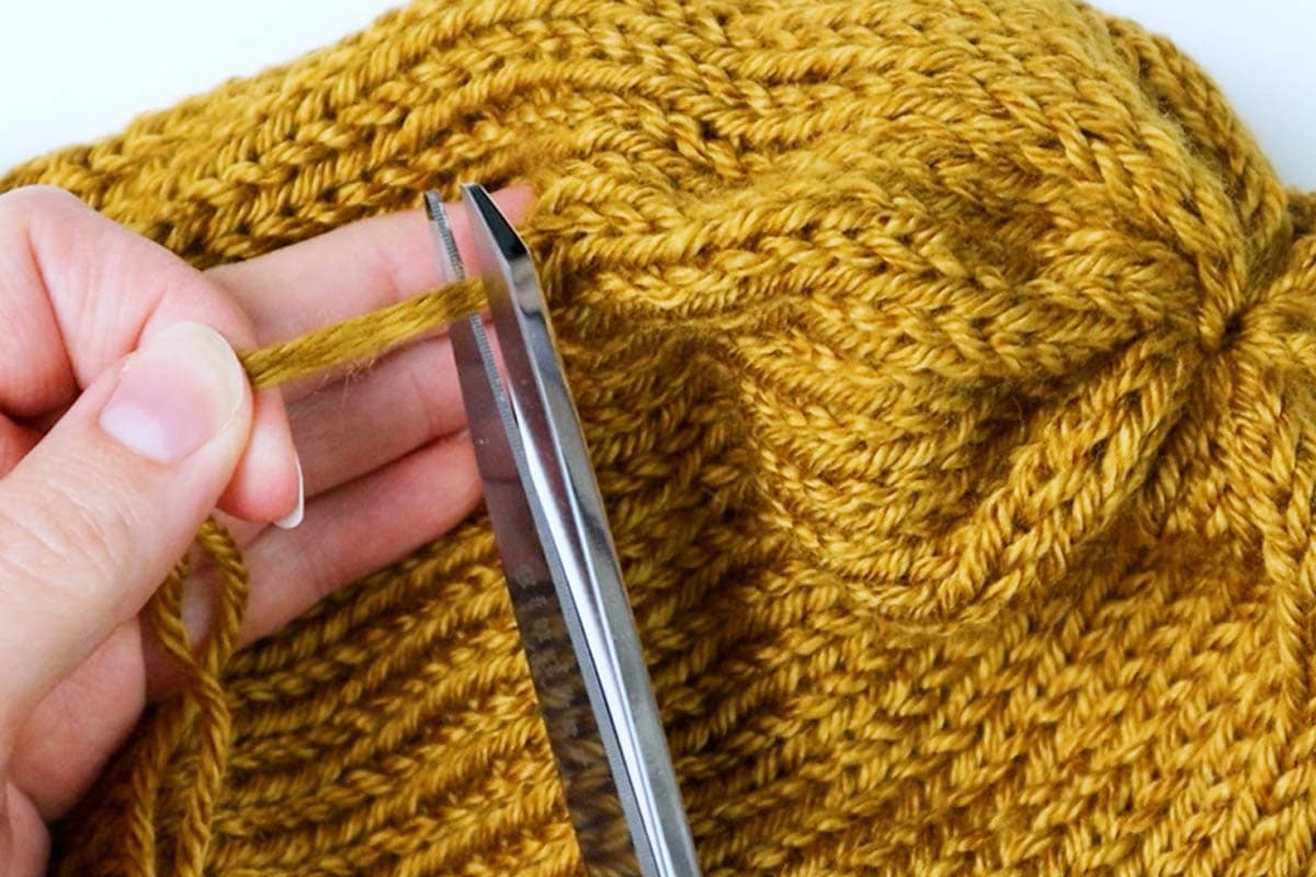Easiest Knitting Machine Beanie Hat Pattern (Sentro, Jamit, or Addi
