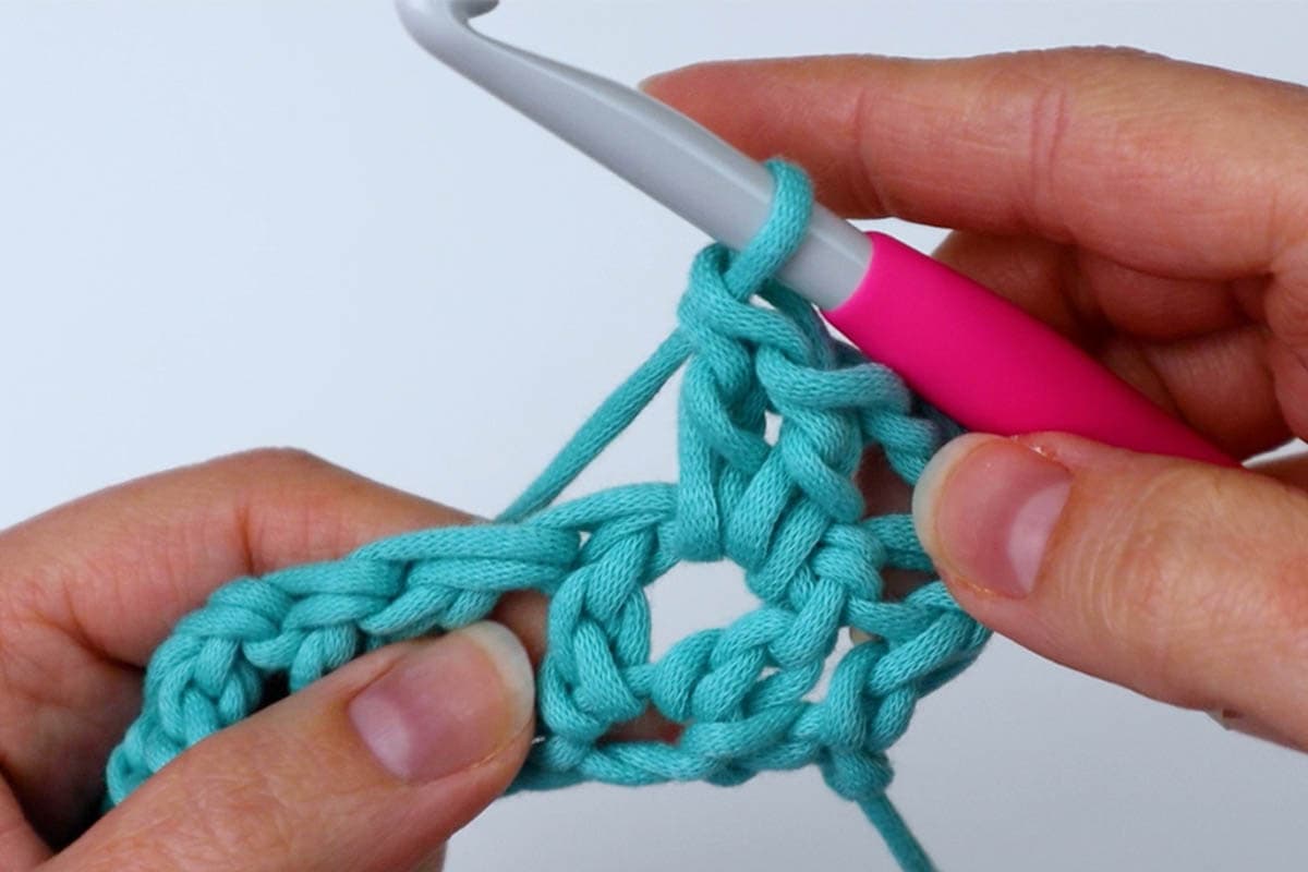 How to Crochet the V Stitch (Step By Step) Marching North