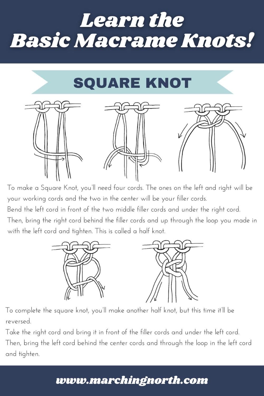 Learn 17 Basic Macrame Knots Pdf