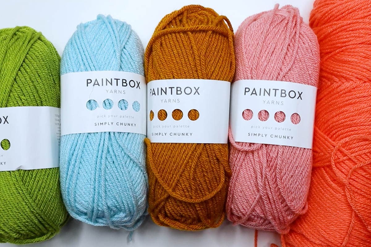 worsted weight and chunky yarns