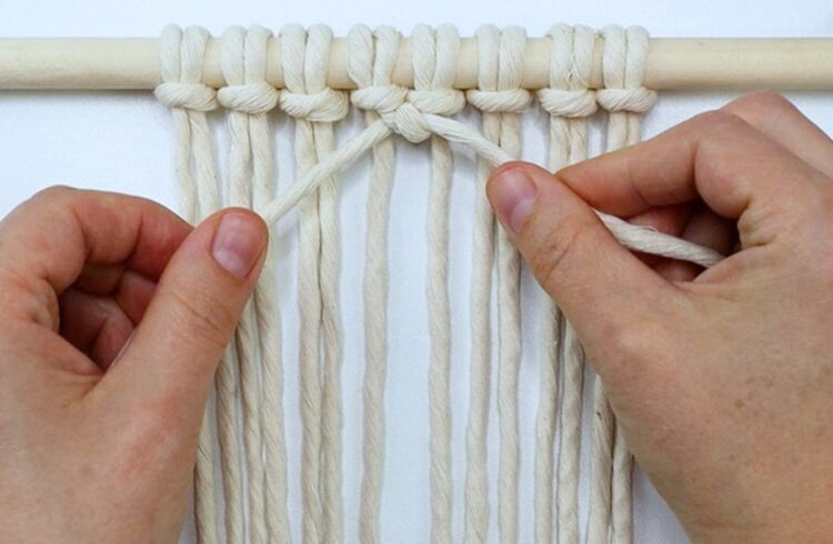 How to Make a Macrame Feather Wall Hanging (Tutorial) | Marching North