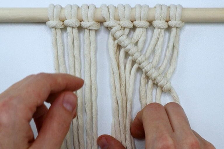 How to Make a Macrame Feather Wall Hanging (Tutorial) | Marching North