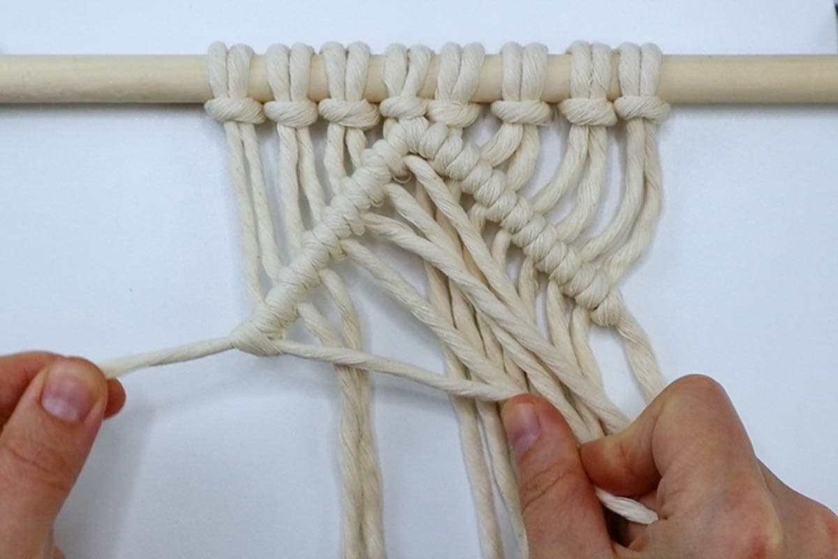 How to Make a Macrame Feather Wall Hanging (Tutorial) | Marching North