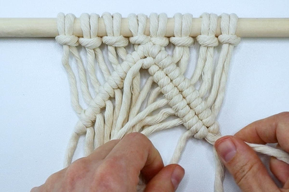 How to Make a Macrame Feather Wall Hanging (Tutorial) | Marching North