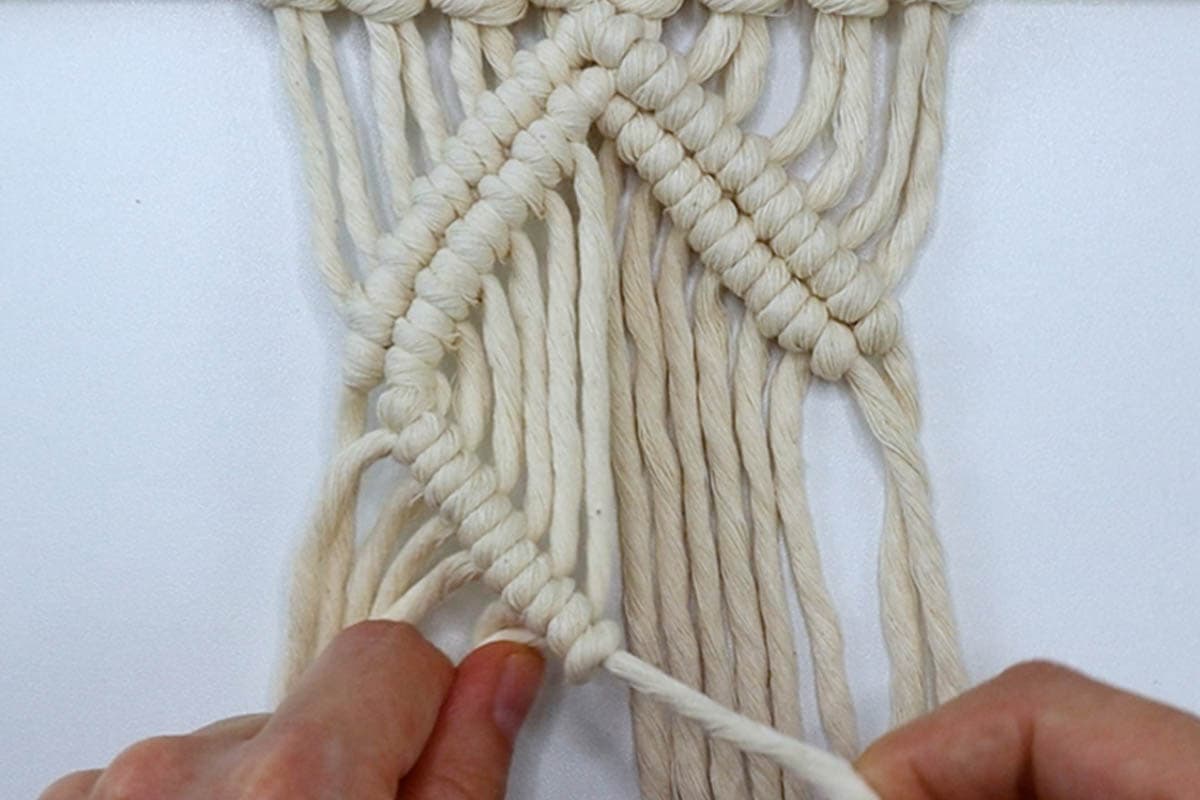 How to Make a Macrame Feather Wall Hanging (Tutorial) | Marching North