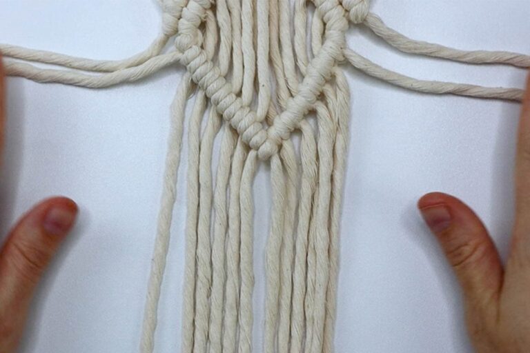 How to Make a Macrame Feather Wall Hanging (Tutorial) | Marching North
