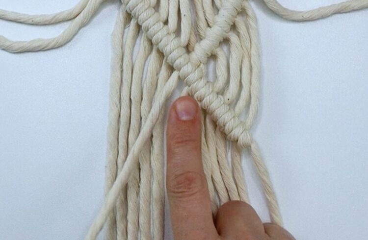 How to Make a Macrame Feather Wall Hanging (Tutorial) | Marching North