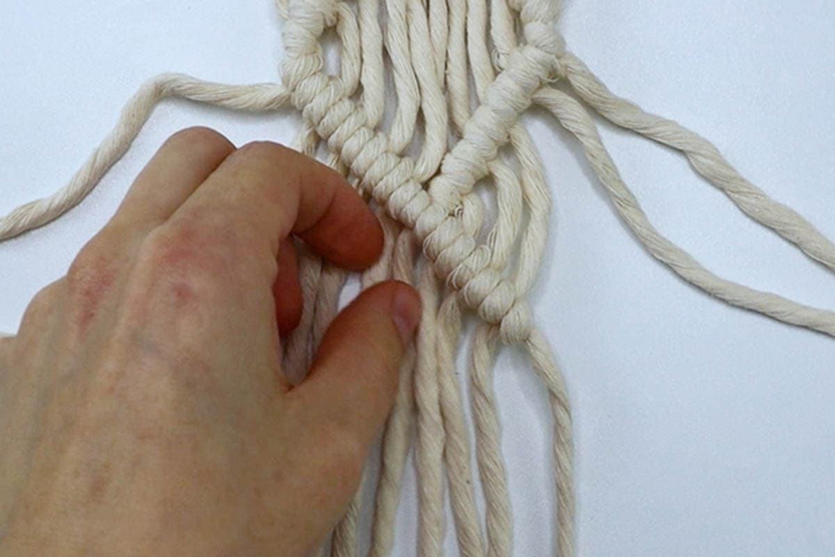 How to Make a Macrame Feather Wall Hanging (Tutorial) | Marching North