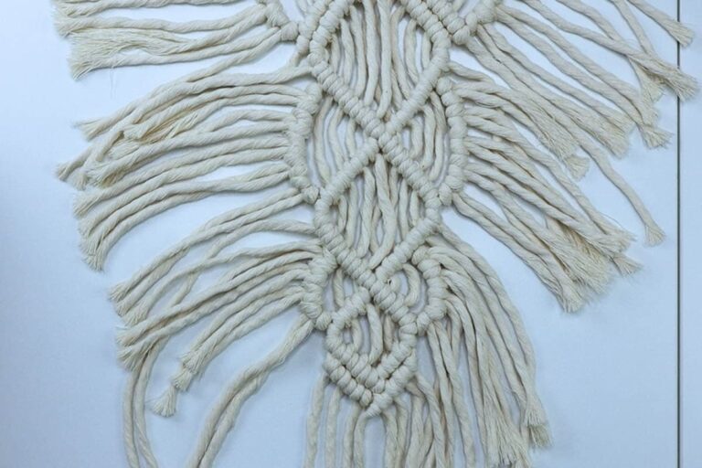 How to Make a Macrame Feather Wall Hanging (Tutorial) Marching North