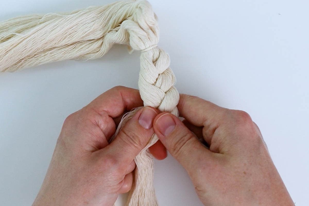 How To Make Easy Diy Macrame Gnome Christmas Ornaments Marching North