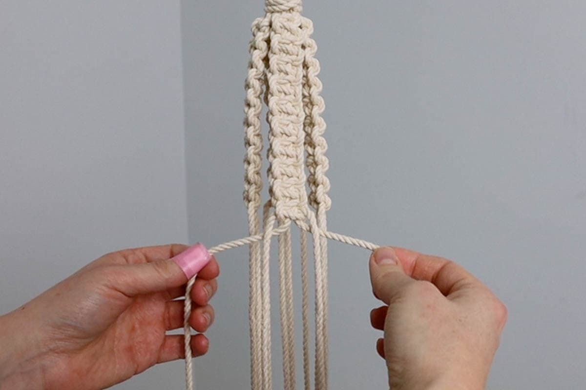 switch the inner cords to the outside