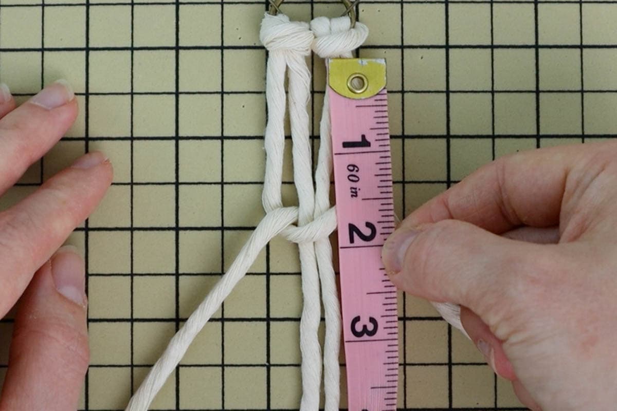 DIY Macrame Wristlet Keychain (2 Ways!) Easy Tutorial Marching North