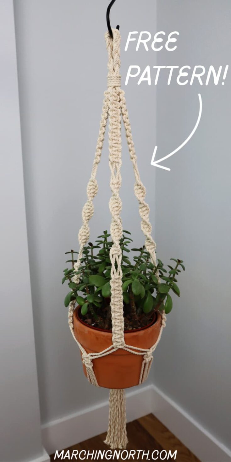 29 Free Step-By-Step Macrame Plant Hanger Patterns (with Tutorials & Video!) 29-free-step-by-step-macrame-plant-hanger-patterns-with-tutorials-video