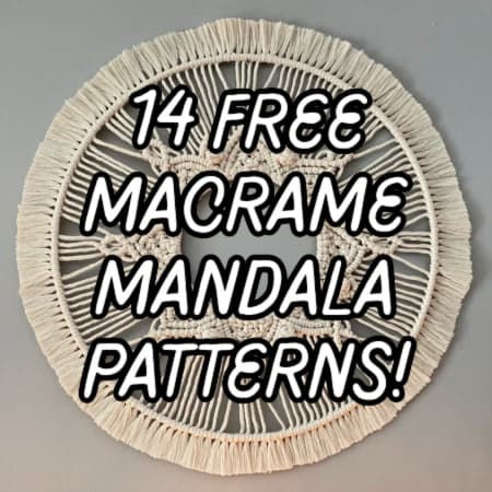 featured image for macrame mandalas post