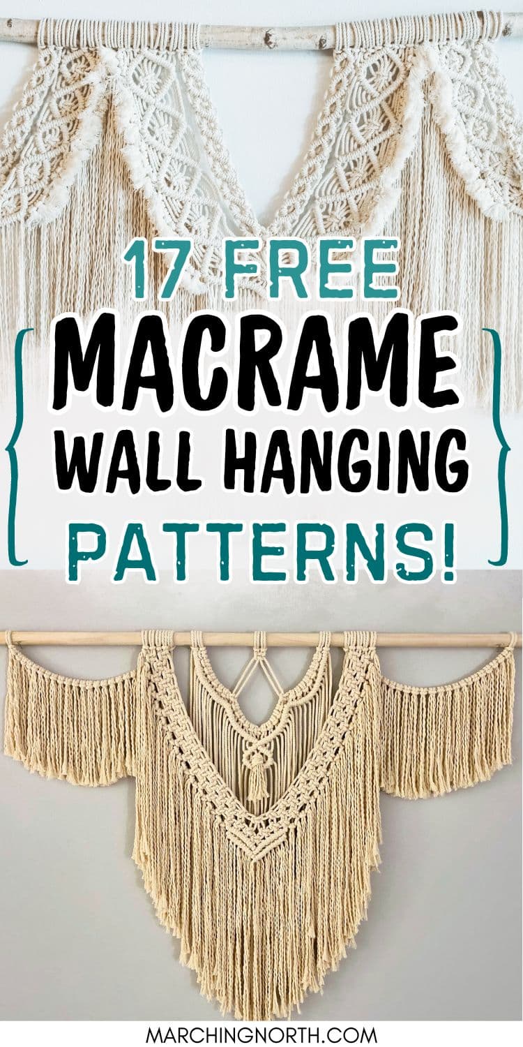 17 free large macrame wall hangings pinterest pin