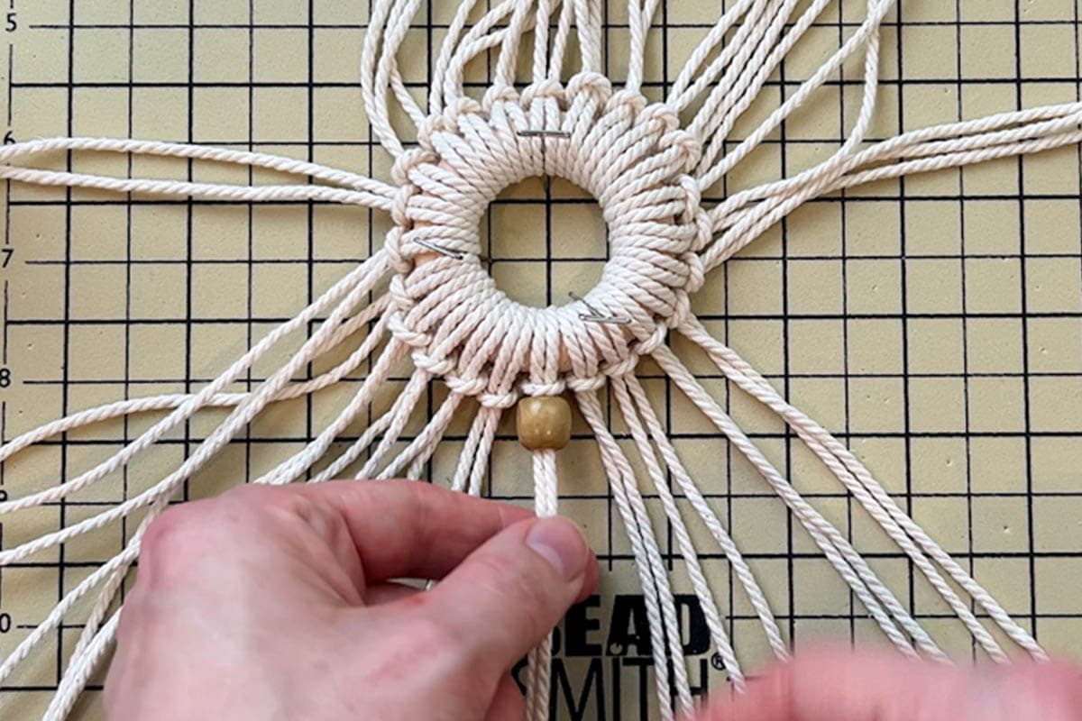 Macrame Snowflake Pattern DIY Macrame Snowflake Christmas Ornament Tutorial | Marching North