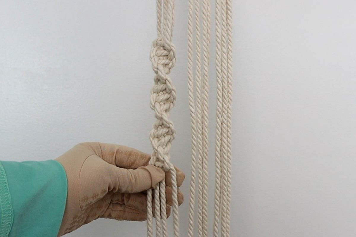first spiral knots done