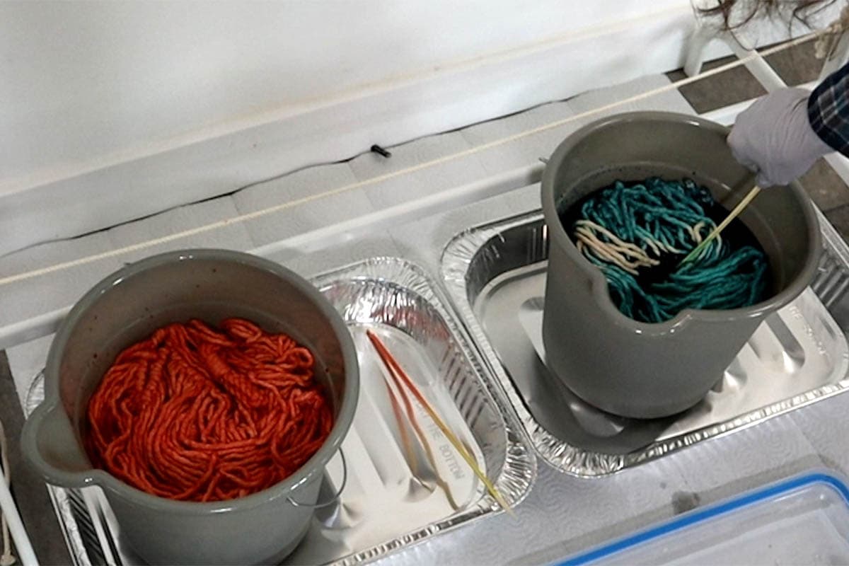 first color of dye