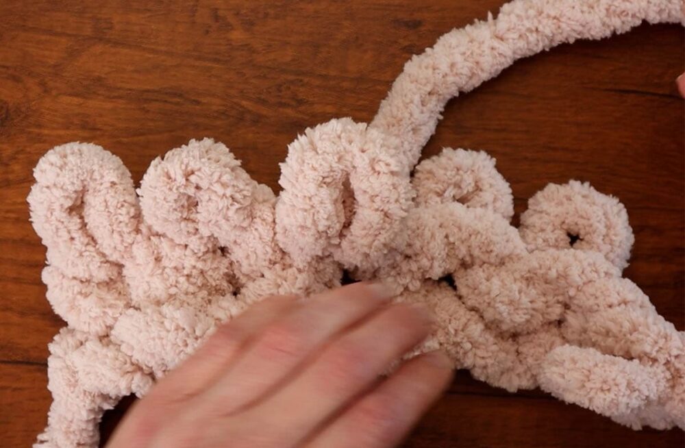 knitting row 2