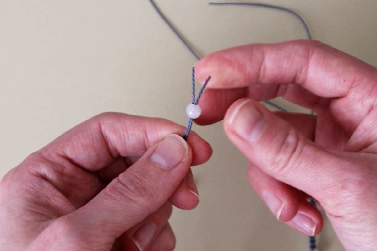 thread on a bead